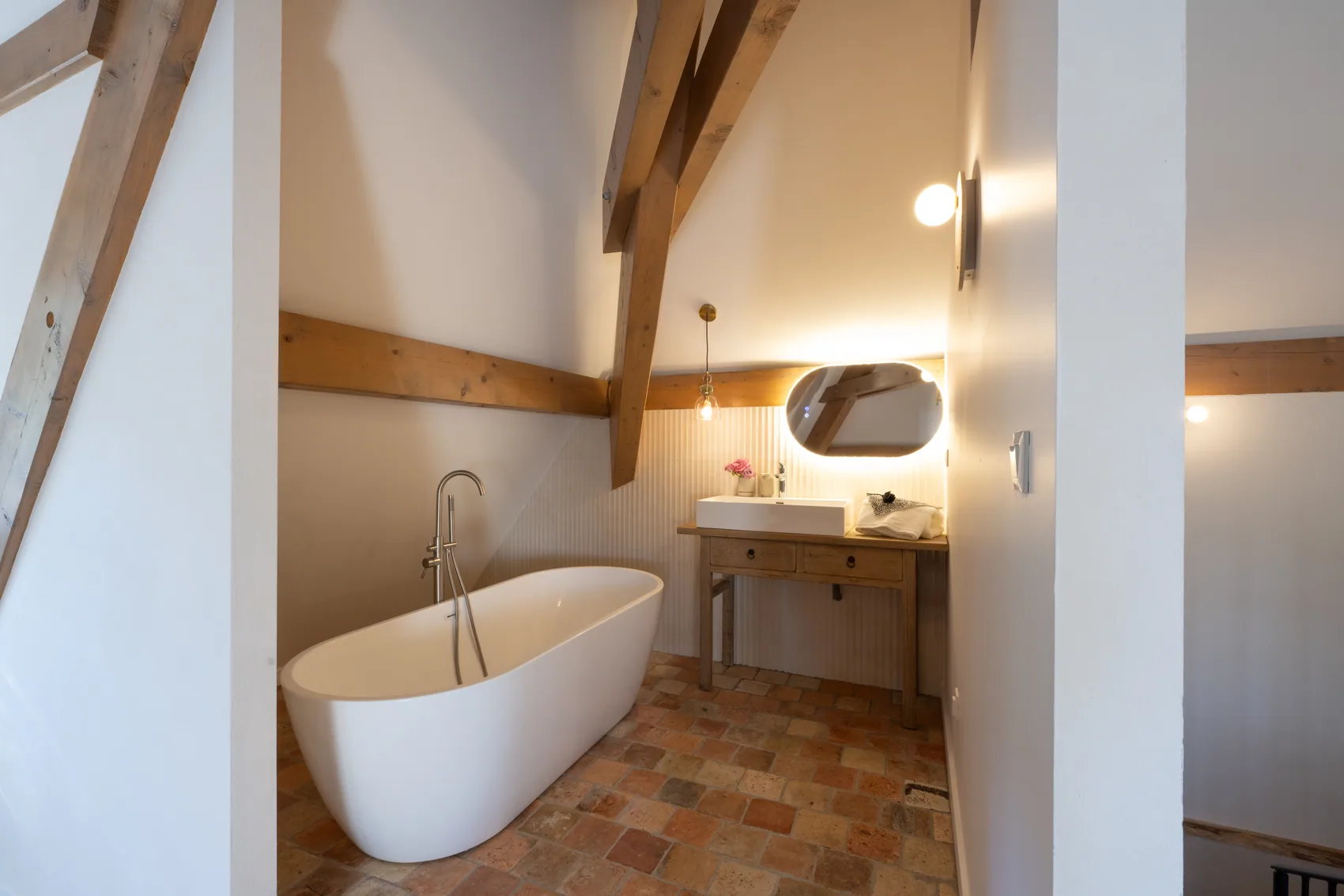 Une salle de bain privative